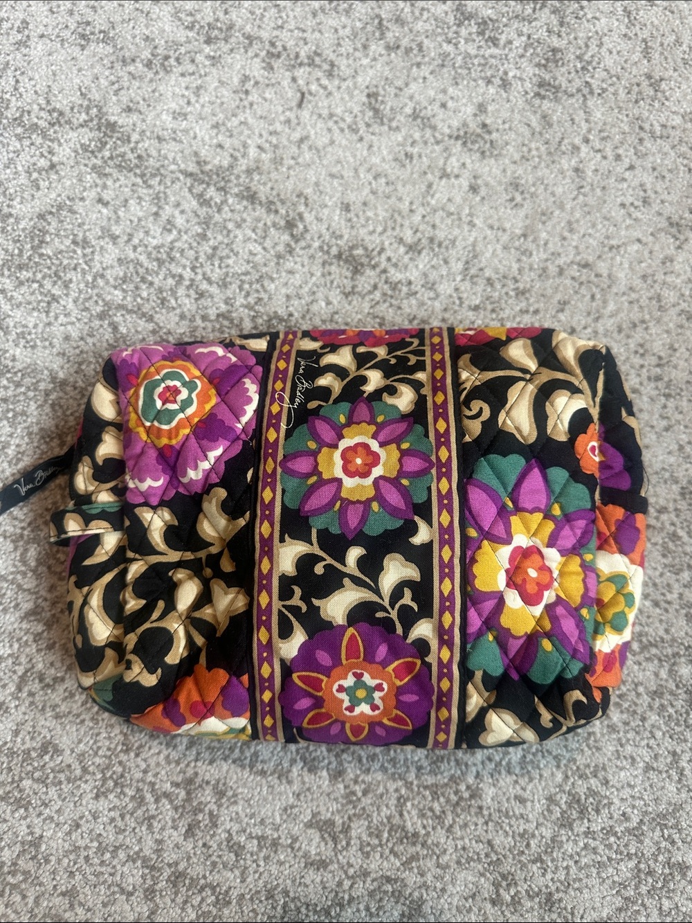 Vera Bradley Floral Cosmetic Bag